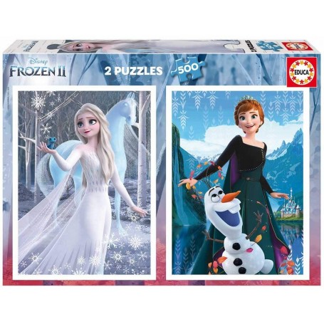 Puzzle Educa Frozen 2 de 2 x 500 Teile Puzzles Educa - 1