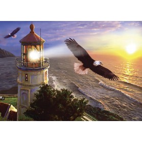Art Puzzle Flug hoch zum Horizont 1000 Teile Art Puzzle - 1