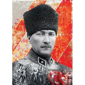 Art Puzzle Mustafa Kemal Atatürk 1000 Teile Art Puzzle - 1