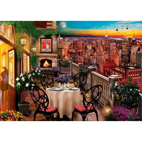 Art Puzzle Abendessen in New York 1000 Teile Art Puzzle - 2