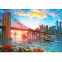 Art Puzzle Sonnenuntergang in New York 1000 Teile Art Puzzle - 1