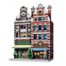 Puzzle 3D Wrebbit 3D Urbania Cafeteria Sammlung von 285 Teileen Wrebbit 3D - 1