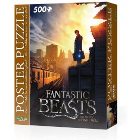 Puzzle Wrebbit 3D Fantastic Beasts New York 500 Teile Wrebbit 3D - 1