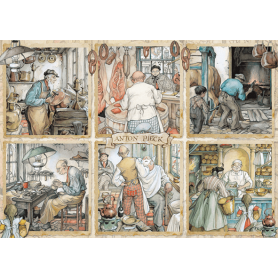 Puzzle Jumbo Kunsthandwerk 1000 Teile Jumbo - 1