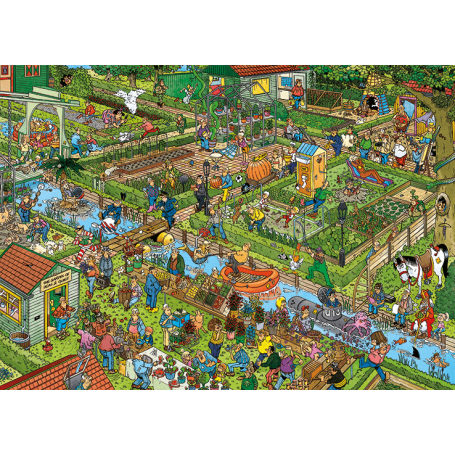 Puzzle Jumbo Der Garten der 1000 Teilee Jumbo - 1