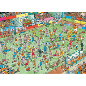 Puzzle Jumbo Frauenfußballspiel 1000 Teile Jumbo - 1