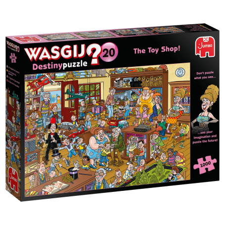 Puzzle Jumbo Wasgij Destiny The Toy Store 1000 Teile Jumbo - 1
