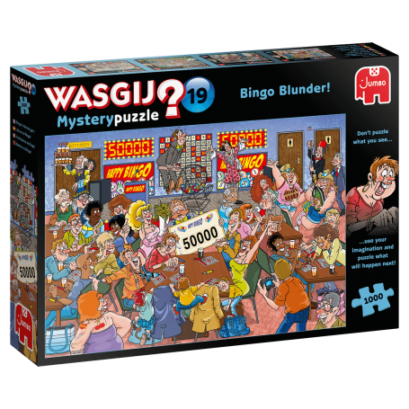 Puzzle Jumbo Wasgij Mystery Error bei Bingo 1000 Teile Jumbo - 1