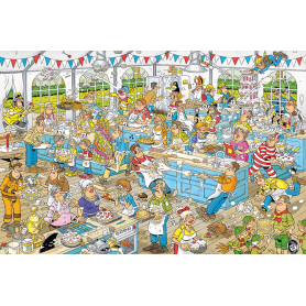 Puzzle Jumbo Backklasse von 1500 Teile Jumbo - 1