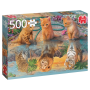 Puzzle Jumbo Cats Dream 500 Teile Jumbo - 1