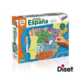 Puzzle Diset Provinzen von Spanien 137 Teilee Diset - 1