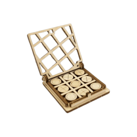 Tic Tac Toe 2 - Wooden City Wooden City - 1