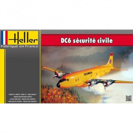 Dc6 Zivile Sicherheit - Modellflugzeug - Heller Heller - 1