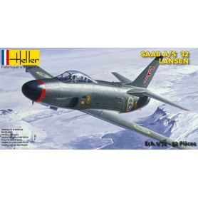 Saab 32 Lansen - Modellflugzeug - Heller Heller - 1
