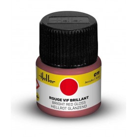 Acrylfarbe 019 Bright Red Gloss Heller - 1