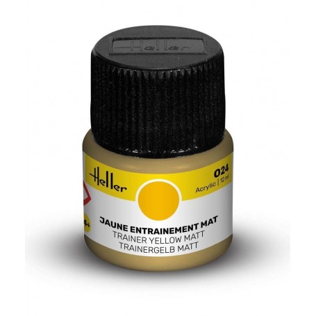 Acrylfarbe 024 Training Yellow Matt Heller - 1