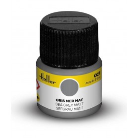Acrylfarbe 027 Matte Sea Grey Heller - 1