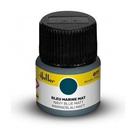 Acrylfarbe 077 Mattes Marineblau Heller - 1