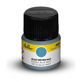 Acrylfarbe 089 Medium Blue Matt Heller - 1