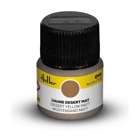 Acrylfarbe 093 Desert Yellow Matte Heller - 1
