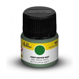 Acryl 101 Paint Medium Green Matte Heller - 1