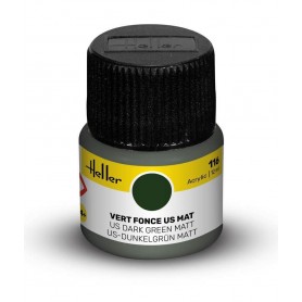 Acrylfarbe 116 Dark Green Us Matte Heller - 1