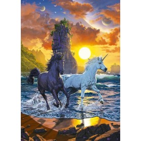 Puzzle Educa Einhörner am Strand 1000 Teile Puzzles Educa - 1