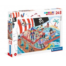 Puzzle Clementoni Piraten Maxi 24 Teile Clementoni - 1
