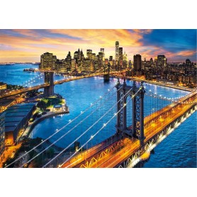 Puzzle Clementoni New York bei Nacht von 3000 Teileen Clementoni - 1