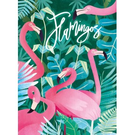 Puzzle Clementoni Fantastische Tierflamingos von 500 Teile Clementoni - 1