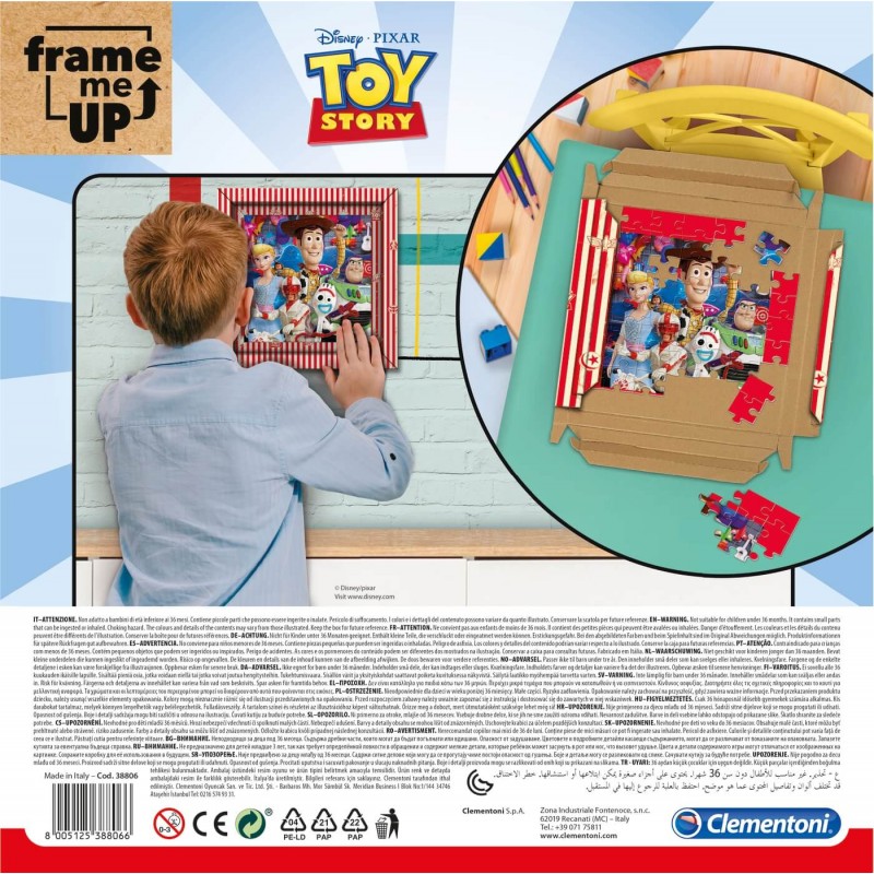 Puzzle Clementoni Frame Up Toy Story Pixar 60 Teile