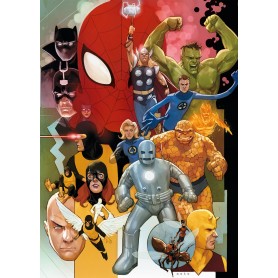 Puzzle Clementoni Marvel 80s 1000 Teile Clementoni - 1