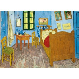 Puzzle Clementoni Das Schlafzimmer in Arles von 1000 Teile Clementoni - 1