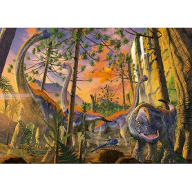 Puzzle Educa Neugierige Dinosaurier von 500 Teile Puzzles Educa - 2