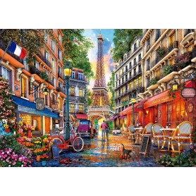 Educa-Puzzle "Straße von Paris" mit 1000 Teilen Puzzles Educa - 1