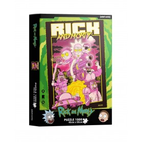 Puzzle Sdgames Retro Poster Rick und Morty 1000 Teile SD Games - 1