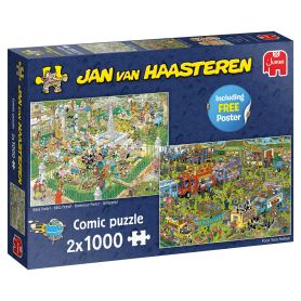 Puzzle Jumbo Food Festival 2 x 1000 Teile Jumbo - 1
