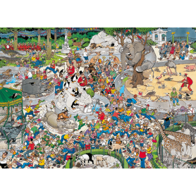 Puzzle Jumbo Der Zoo von 1000 Teile Jumbo - 1