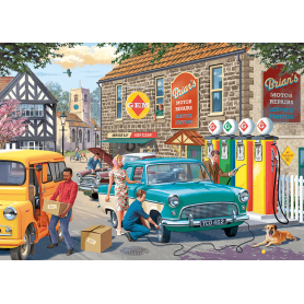 Puzzle Falcon Die Tankstelle von 1000 Teile Falcon - 1