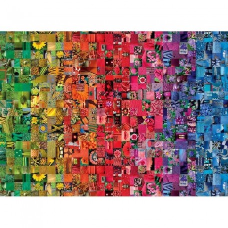 Puzzle Clementoni Collage ColorBoom 1000 Teile Clementoni - 1