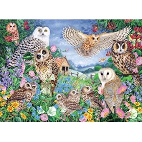 Puzzle Falcon Eulen im Wald 1000 Teile Falcon - 1