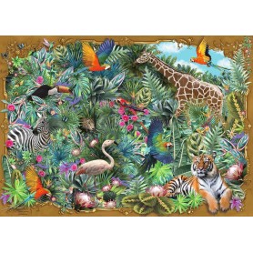 Puzzle Ravensburger Exotische Flucht 1000 Teile Ravensburger - 1