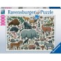Puzzle Ravensburger Wilde Tiere aus 1000 Teilen Ravensburger - 2