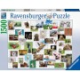 Puzzle Ravensburger Collage aus lustigen Tieren 1500 Stück Ravensburger - 2