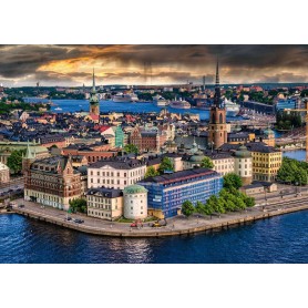Puzzle Ravensburger Stockholm, Schweden von 1000 Teilen Ravensburger - 1