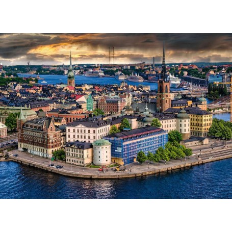 Puzzle Ravensburger Stockholm, Schweden von 1000 Teilen Ravensburger - 1