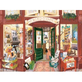 Puzzle Ravensburger Wordsmith Bücherregal 1500 Teile Ravensburger - 1