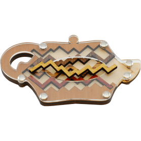 Holzpuzzle - Aladdins Lampe Logica Giochi - 1