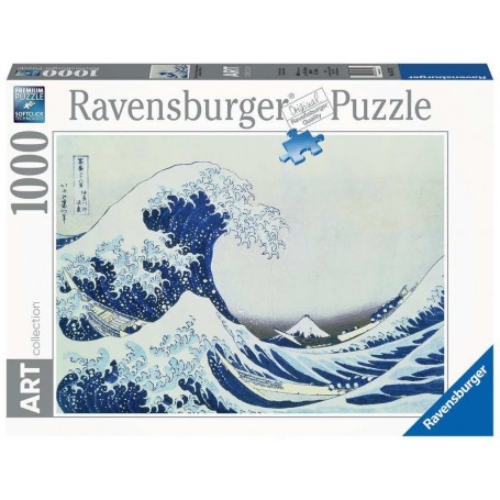 Puzzle Ravensburger Die große Welle von Kanagawa 1000 Teile Ravensburger - 1