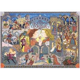 Puzzle Ravensburger Romeo und Julia 1000 Teile Ravensburger - 1